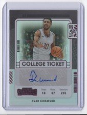 2022-23 Chronicles Contenders Draft Picks Autographs Noah Kirkwood #CT-NKI