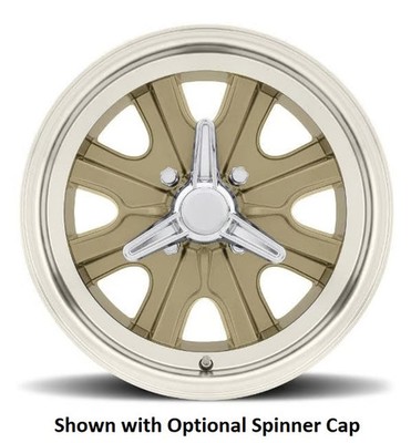 Legendary Wheels HB44 - 15 x 7 in. - 4 x 4.5 - 4.25 bs - Gold Haze