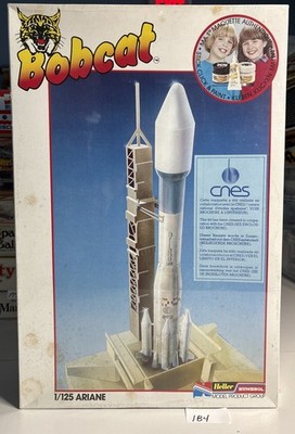 Heller/Bobcat ARIANE, 1/125 Scale, Approx 20'' tall, Vintage late 1970s Sealed