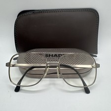 Vintage Liberty Aviator 60-63 Glasses Aluminum Color Z87 Safety Lens Pilot Case