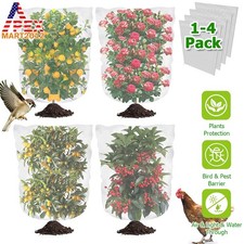 1/2/3/4 Pack Garden Insects Netting Pest Bird...