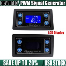 PWM Signal Generator Pulse Frequency Duty Ratio adjustable LCD Signal Generator
