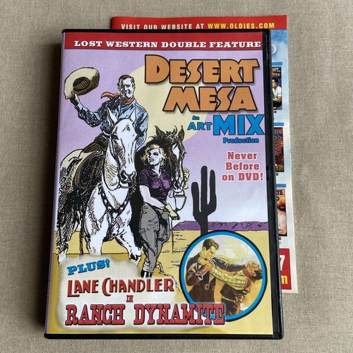 Desert Mesa / Dynamite Ranch (DVD 2-Film 1932/35) Western Lane Chandler West + - Picture 1 of 10
