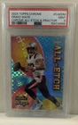All-Etch Drake Maye #CAE-DM X-Fractor RC PSA 9 Mint 🔥 2024 Chrome JUST GRADED