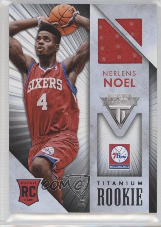 2013-14 Panini Titanium Rookie Jerseys 71/325 Nerlens Noel #26 RC 1p5