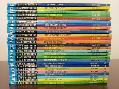 A to Z Mysteries The Complete Collection by Ron Roy 26 Book Set 