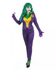 Mad Joker Damenkostüm als originelle Verkleidung für Halloween und Karneval