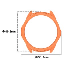 TPU Half Wrap Protective Case Watch Cases Watch Part for Garmin Fenix E 47mm