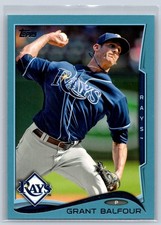 2014 Topps #656 Grant Balfour Blue