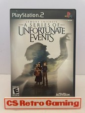 Lemony Snicket's A Series of Unfortunate (PlayStation 2, PS2) Complete w/Manual