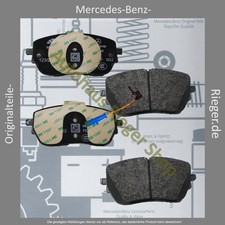 Mercedes-Benz Bremsbel&auml;ge Satz Verschlei&szlig;-Sensor Vorderachse A+B-Kl. A177, W 247