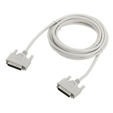 Parallel Port Printer Cable DB25 Male to Male 2.7m Male USB to Female Beige