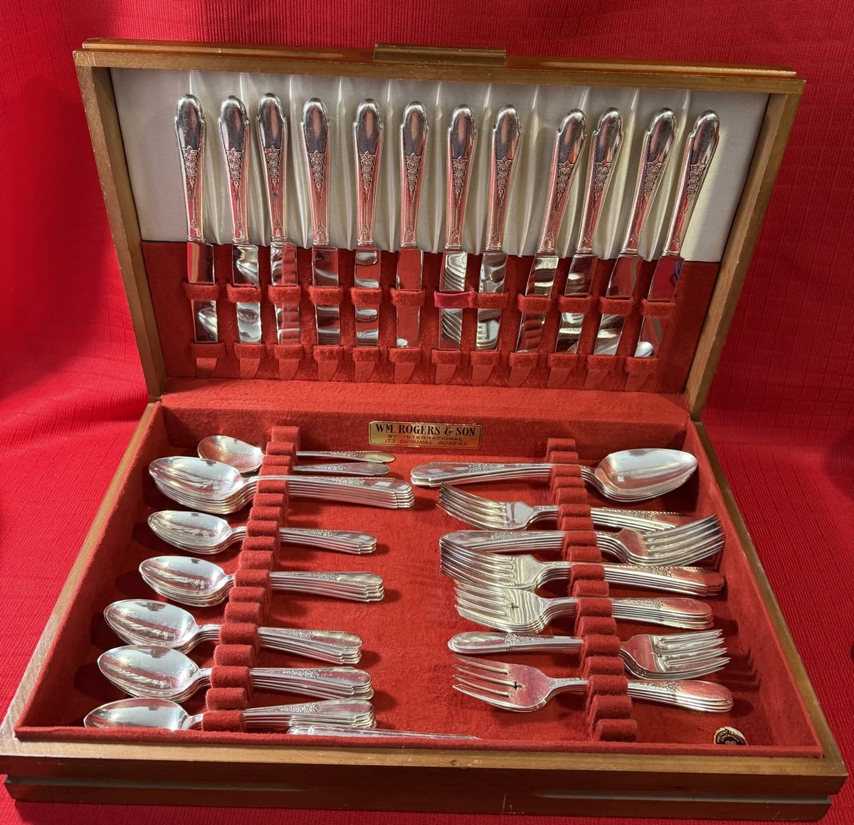 Wm. Rogers & Son Antique US Silver-Plated Flatware for sale | eBay