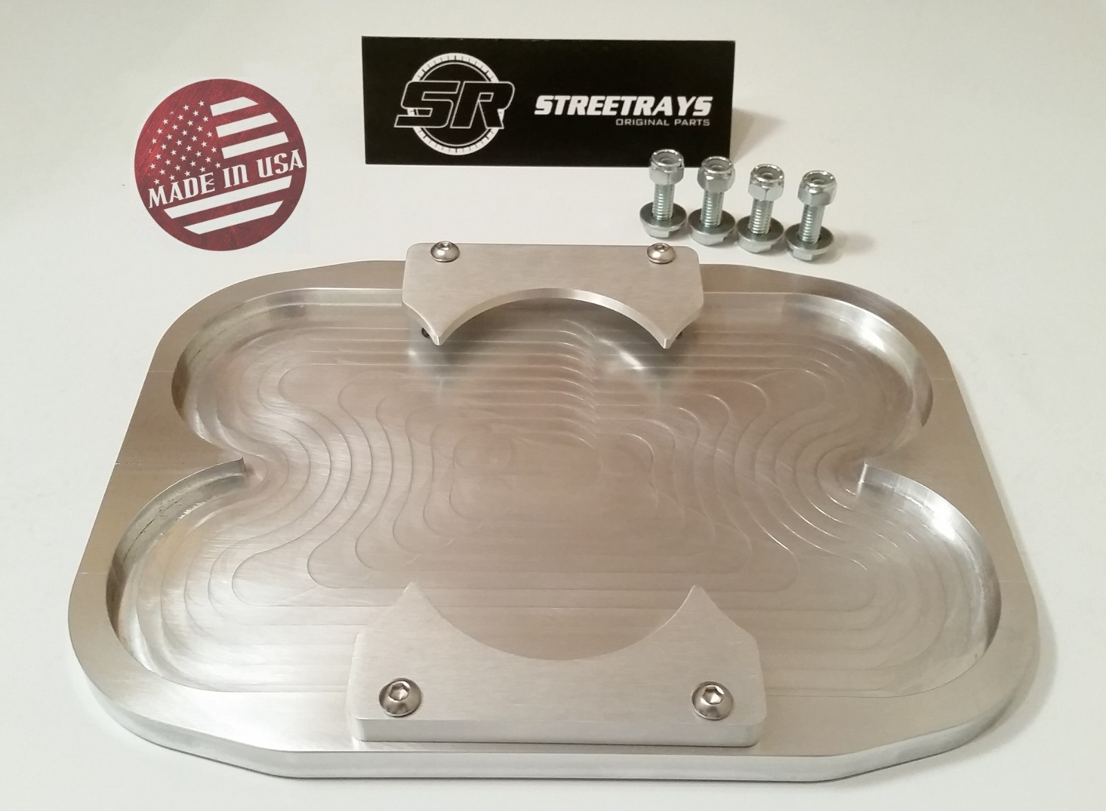 [SR] Optima D34 D34M Billet Aluminum Battery Tray Bottom Hold Down Off
