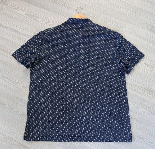 Polo Bugatchi OhhhCotton uomo 2XL 8 vie elasticizzata golf stampa ciottoli spiaggia - Foto 7 di 8