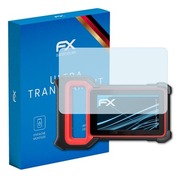 atFoliX 2x Displayschutzfolie für Thinkcar ThinkScan Plus S5 Schutzfolie klar