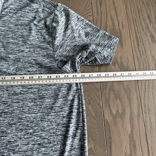 Under Armour Shirt Mens Blue Short Sleeve Loose Fit Heatgear Golf Polo 2XL XXL - Imagen 11 de 12