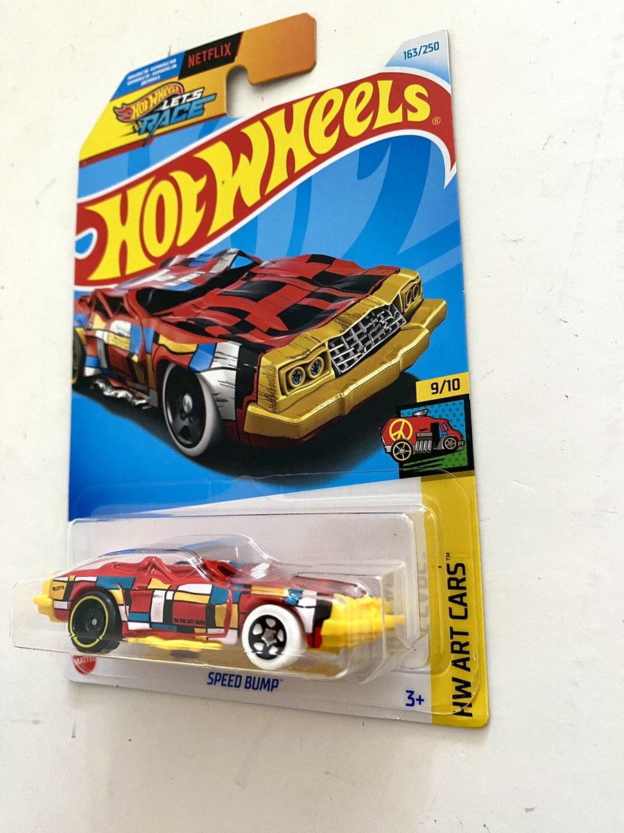2024 Hot Wheels Case J Mainline Speed Bump HW Art Cars- In