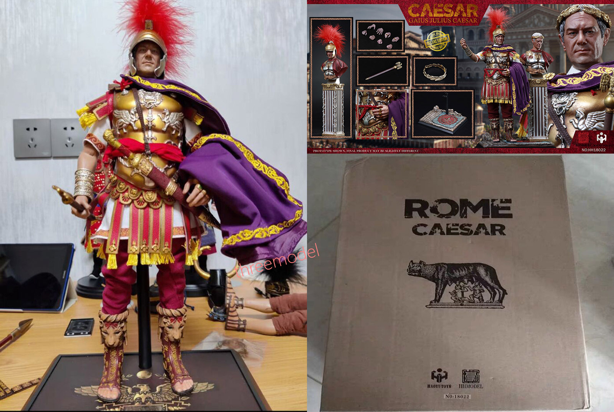 HHMODEL HH18022 1/6 ROME Imperial Army Julius Caesar Action