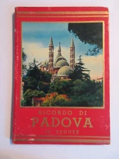 Padua, ITALY vintage PICTURE BOOKLET FOLDER VINTAGE