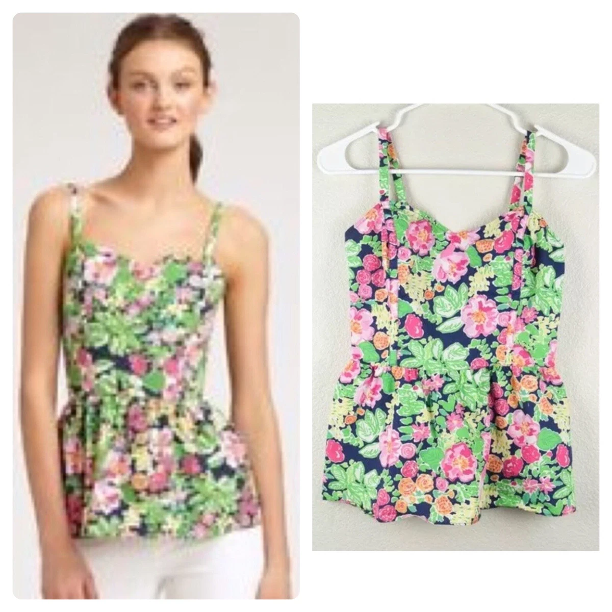 Lilly pulitzer cheap peplum top