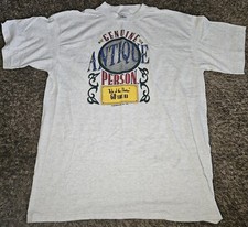 90s Vintage Laid Back Single Stitch Shirt XL Genuine Antique Person 1993