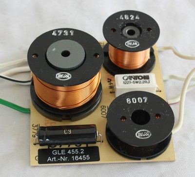 1x Canton GLE 455.2  Lautsprecher Weiche