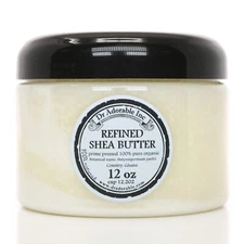 PURE REFINED SHEA BUTTER ORGANIC FRESH COLD PRESSED NATURAL 2 OZ UP TO 12 LB