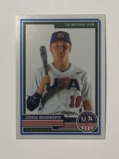 2023 Panini Stars & Stripes Joshua Woodworth   40 Team USA 15U National Team