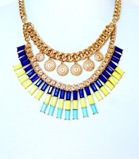 Party necklace, Layered necklace, Jewelry set, Wedding necklace, Pearl necklace