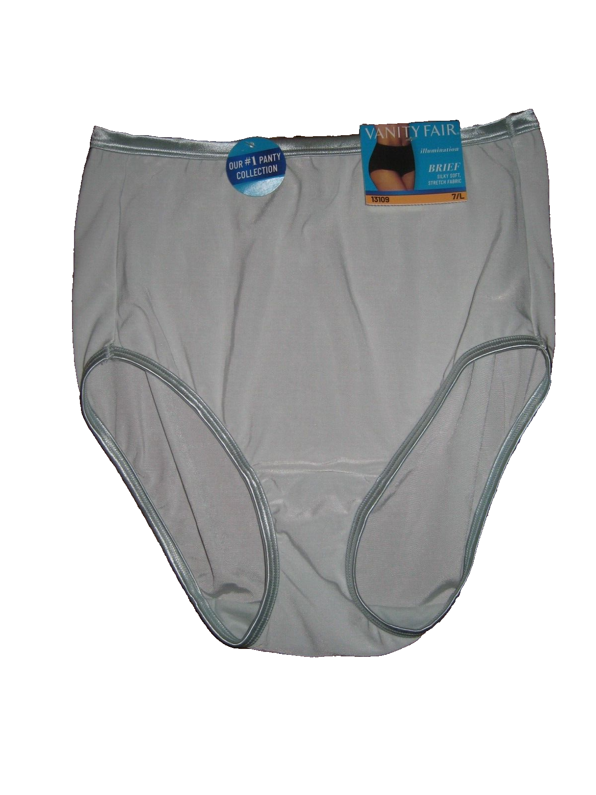 VANITY FAIR 13109 ILLUMINATION Women's Jade Green Silky Soft Brief