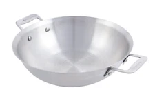 Bon Chef 60014 tainless teel Induction Bottom Cucina 10" tir Fry Pan with 2
