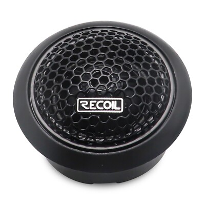 Recoil RET1 Echo Series 1-Inch Car Audio Component Neodymium Silk