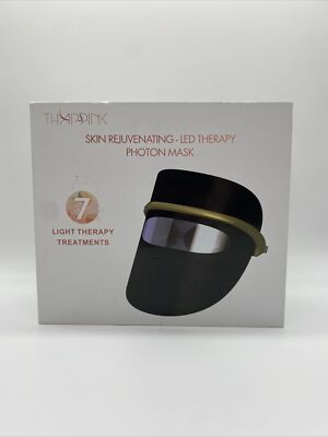 Thappink Skin Care Beauty Mask LED Photon System Light Therapy Mask New Open Box