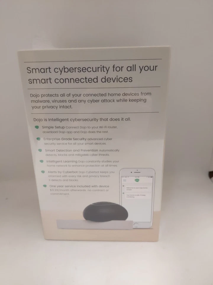 Dojo ~ by BullGuard ~ Smart Cybersecurity For Your Smart Home Sealed  - Image 2 of 2