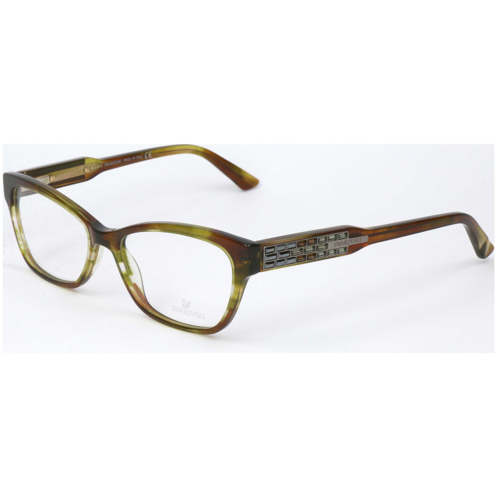 Swarovski Womens 54mm Shiny Light Green Opticals SK5033-093-54 8190₽