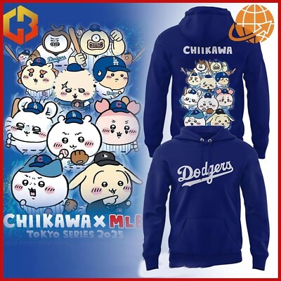 HOT NEW - Los Angeles Dodgers Chiikawa Tokyo Series 2025 T-Shirt