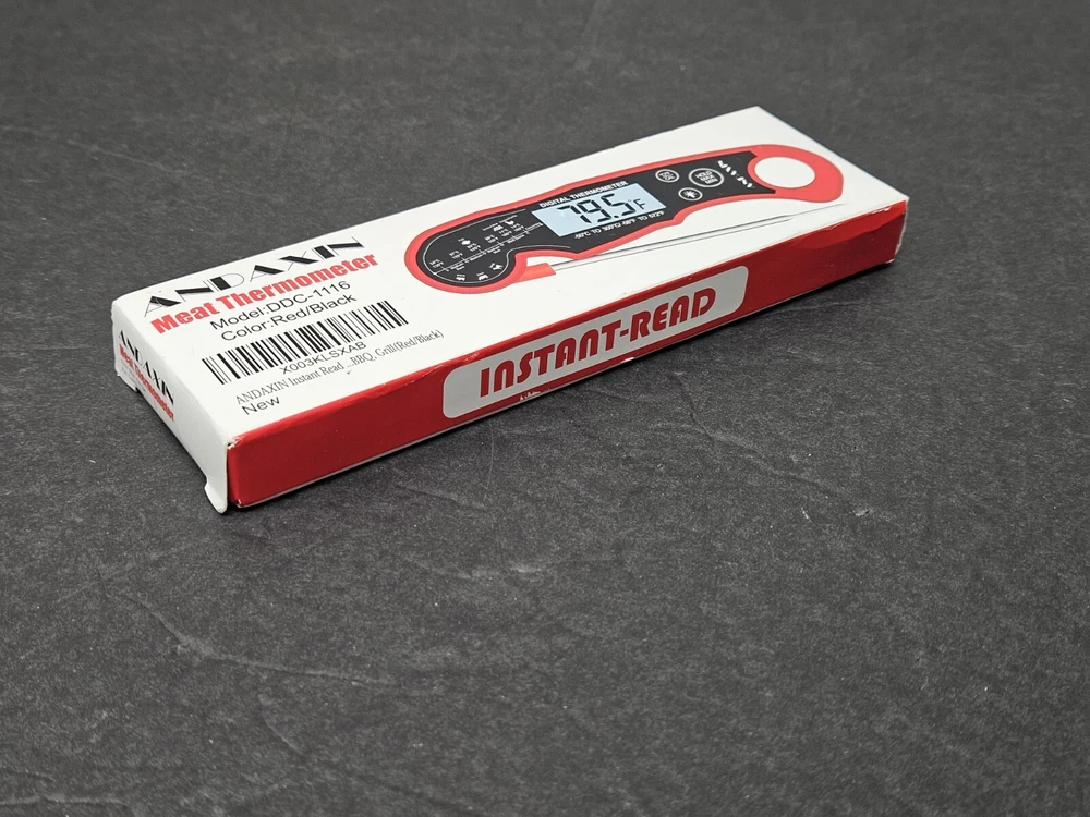 Meat Thermometer Digital for Grilling and Cooking  Waterproof Ultra-Fast Instant