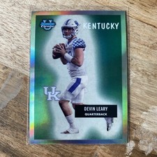 2023 Bowman University Chrome 1955 Bowman Football Devin Leary #55BF-29