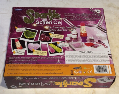 Sparkle Science Amazingly Sparkly Glitzy Chemistry Set UK