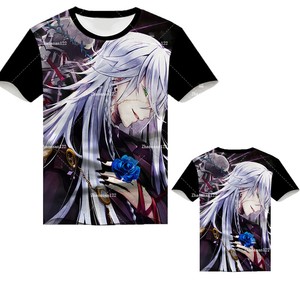 Black Butler Ciel Phantomhive Anime Full Print T Shirt Short