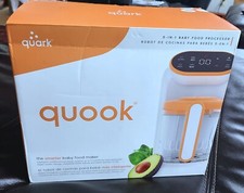 Quark Quook Baby Food Maker Steamer  Blender 5-In-1 Baby Food Processor