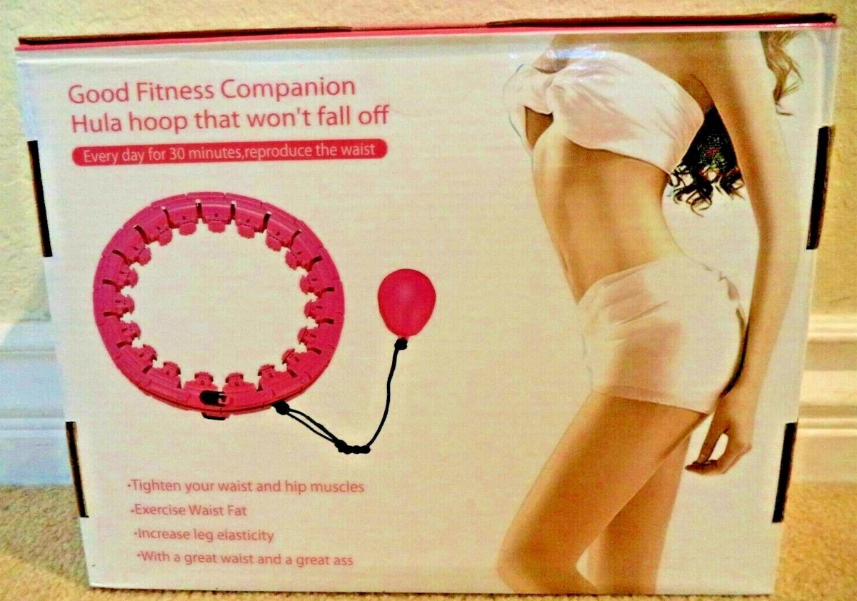 GOOD FITNESS COMPANION AGOKUD SMART HULA HOOP THAT WONT FALL OFF *NEW*