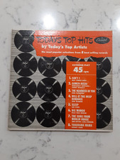 TODAY'S TOP HITS BY TODAY'S TOP ARTISTS CAPITOL EP 2-45 EBF-9114 NAT KING COLE