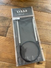 LYKKE Driftwood 32" Fixed Circular Knitting Needles US 9