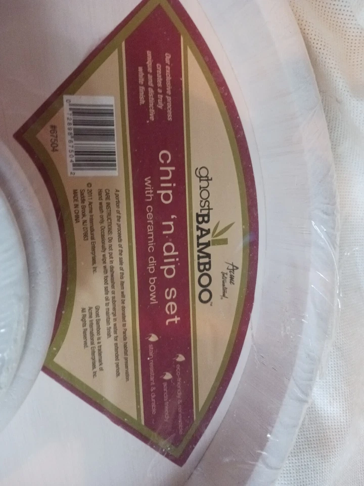 bamboo dip & chip party tray - Image 3 of 4