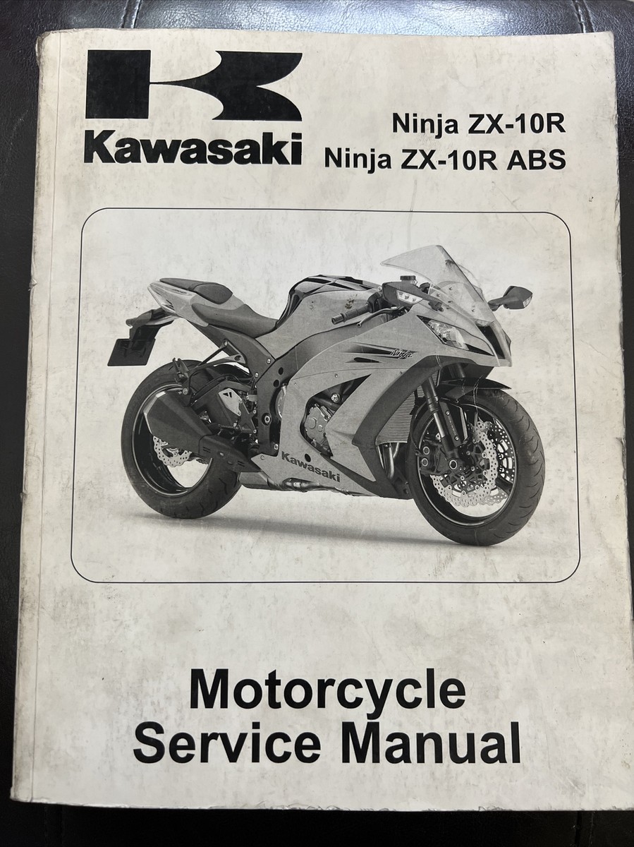 2011 Kawasaki Ninja ZRX-10R/ ABS Service Manual 99924-1443-31 | eBay