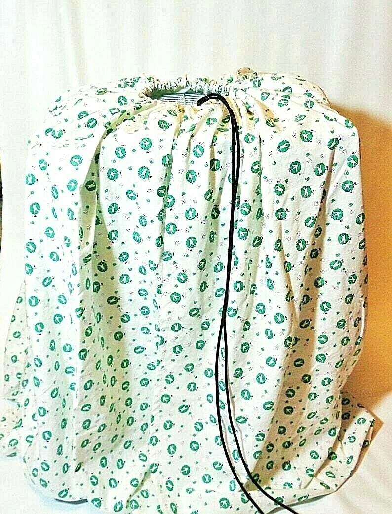 Extra LARGE Bird CAGE Skirt and Cover 2-pc. SET 100% Cotton Print