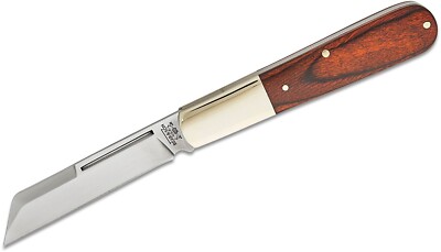 BC2180R Bear & Son 2180R Large Sheepsfoot Barlow High Carbon Blade Rosewood USA