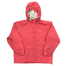 Asics Sports Womens Regular Hooded Pink Jacket Size Xl